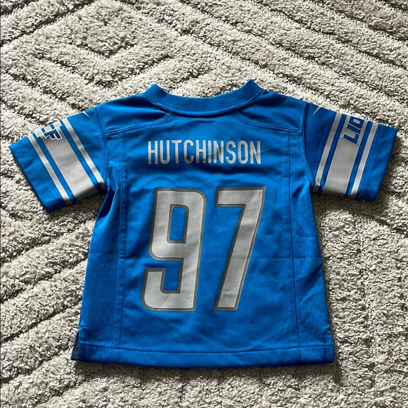 Nike Kids Lions NFL Team Jersey - Hutchinson - Picture 2 of 3